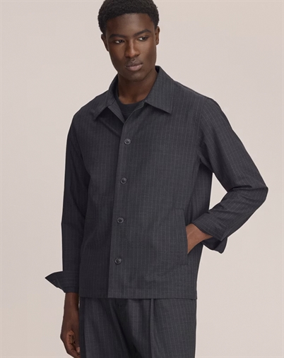 NN.07 - Zander Blazer - Dark Grey Stripe
